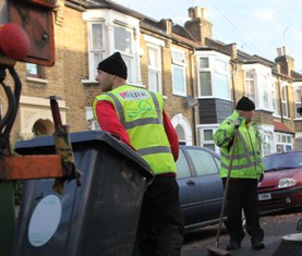 In the London Borough of Waltham Forest, household waste collections will be carried out as early as 4am and after 8pm
